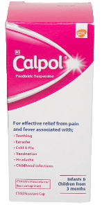 Calpol Suspension 100 ml